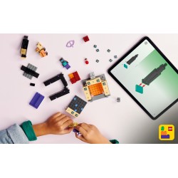 LEGO 21584 Minecraft Viaggio nel Portale del Nether e dell’End