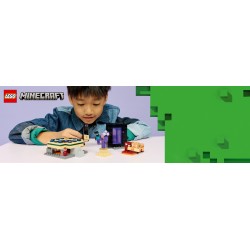 LEGO 21584 Minecraft Viaggio nel Portale del Nether e dell’End