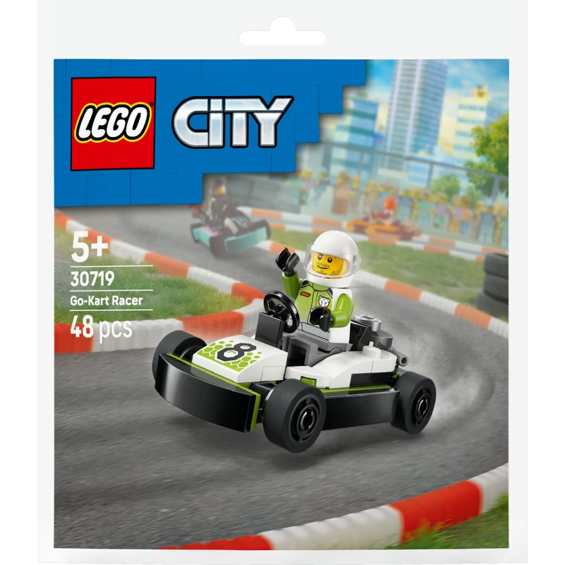 LEGO 30719 Polybag City Pilota di Go-Kart