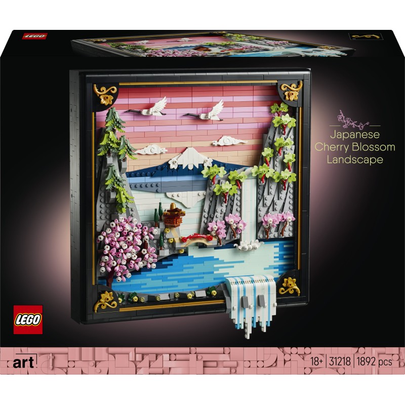 LEGO ART 31218 Paesaggio giapponese con ciliegi fioriti