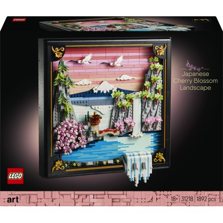 LEGO ART 31218 Paesaggio giapponese con ciliegi fioriti