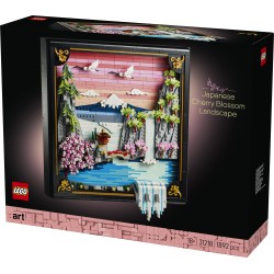 LEGO ART 31218 Paesaggio giapponese con ciliegi fioriti