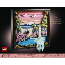 LEGO ART 31218 Paesaggio giapponese con ciliegi fioriti