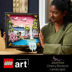 LEGO ART 31218 Paesaggio giapponese con ciliegi fioriti