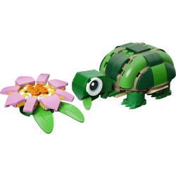 LEGO 31377 Creator Tartaruga con fiore di ninfea