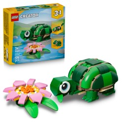 LEGO 31377 Creator Tartaruga con fiore di ninfea