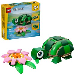 LEGO 31377 Creator Tartaruga con fiore di ninfea