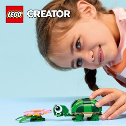 LEGO 31377 Creator Tartaruga con fiore di ninfea