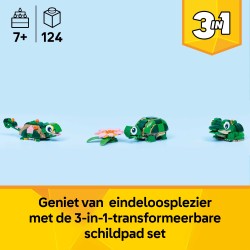 LEGO 31377 Creator Tartaruga con fiore di ninfea