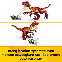 LEGO 31379 Creator Feroce dinosauro