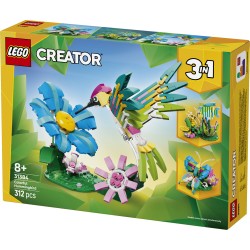 LEGO 31384 Creator Animali selvatici: colibrì variopinto