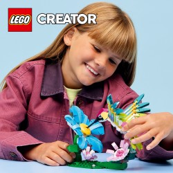 LEGO 31384 Creator Animali selvatici: colibrì variopinto