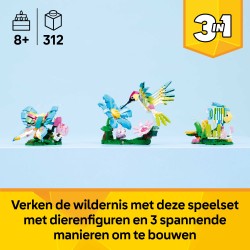 LEGO 31384 Creator Animali selvatici: colibrì variopinto