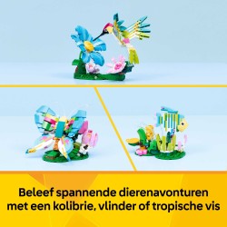 LEGO 31384 Creator Animali selvatici: colibrì variopinto
