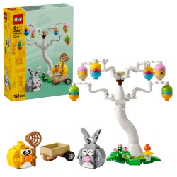 LEGO 40808 Iconic Coniglietto pasquale e caccia alle uova