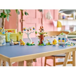 LEGO 40808 Iconic Coniglietto pasquale e caccia alle uova