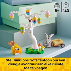 LEGO 40808 Iconic Coniglietto pasquale e caccia alle uova