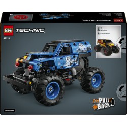 LEGO 42219 Technic Monster Jam™ Grave Digger™ Fuoco e Ghiaccio