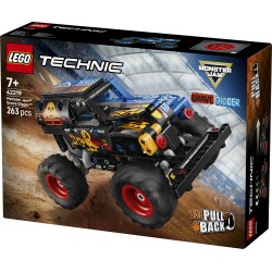LEGO 42219 Technic Monster Jam™ Grave Digger™ Fuoco e Ghiaccio