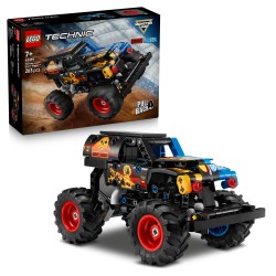 LEGO 42219 Technic Monster Jam™ Grave Digger™ Fuoco e Ghiaccio