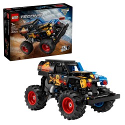 LEGO 42219 Technic Monster Jam™ Grave Digger™ Fuoco e Ghiaccio