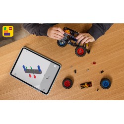 LEGO 42219 Technic Monster Jam™ Grave Digger™ Fuoco e Ghiaccio