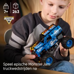 LEGO 42219 Technic Monster Jam™ Grave Digger™ Fuoco e Ghiaccio