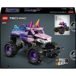 LEGO 42220 Technic Monster Jam™ Sparkle Smash™ a retrocarica