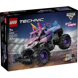 LEGO 42220 Technic Monster Jam™ Sparkle Smash™ a retrocarica