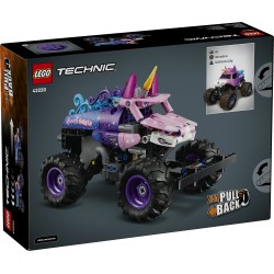 LEGO 42220 Technic Monster Jam™ Sparkle Smash™ a retrocarica