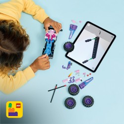 LEGO 42220 Technic Monster Jam™ Sparkle Smash™ a retrocarica