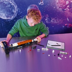 LEGO 42221 Technic Sistema di lancio spaziale razzo NASA Artemis