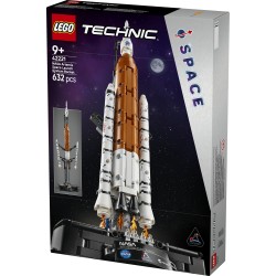 LEGO 42221 Technic Sistema di lancio spaziale razzo NASA Artemis