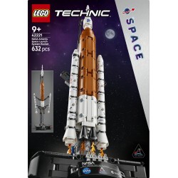 LEGO 42221 Technic Sistema di lancio spaziale razzo NASA Artemis