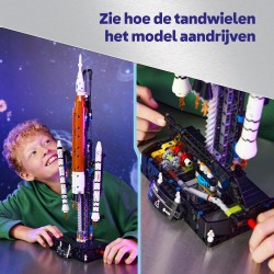 LEGO 42221 Technic Sistema di lancio spaziale razzo NASA Artemis