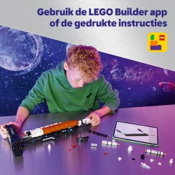 LEGO 42221 Technic Sistema di lancio spaziale razzo NASA Artemis