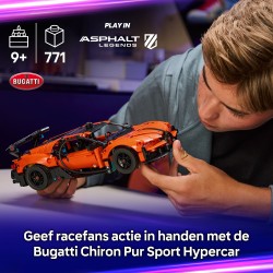 LEGO 42222 Technic Hyper Car Bugatti Chiron Pur Sport
