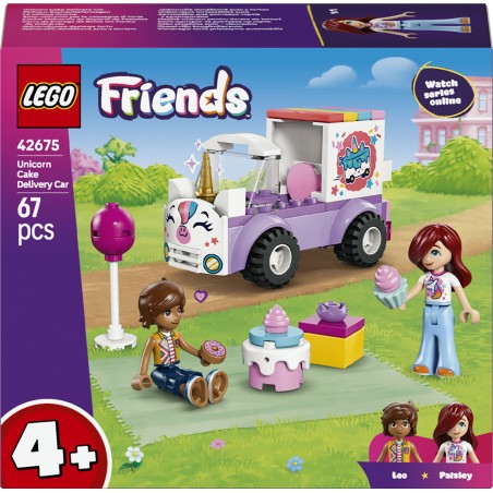 LEGO 42675 Friends Auto-unicorno per la consegna di torte