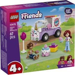 LEGO 42675 Friends Auto-unicorno per la consegna di torte