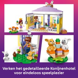 LEGO 42679 Friends Hotel dei conigli di Heartlake City