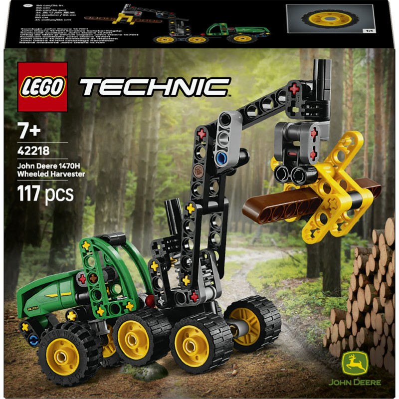 LEGO 42218 Technic Mietitrebbia gommato John Deere 1470H