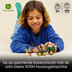 LEGO 42218 Technic Mietitrebbia gommato John Deere 1470H