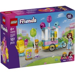 LEGO 42692 Friends Bancarella dei gelati con palloncini