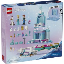 LEGO 43281 Disney Princess Castello di ghiaccio di Elsa e avventura sulla neve