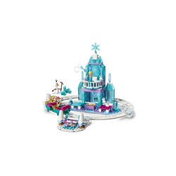 LEGO 43281 Disney Princess Castello di ghiaccio di Elsa e avventura sulla neve