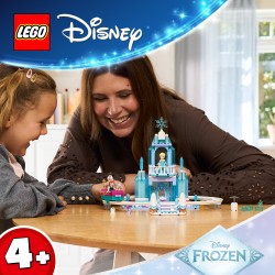LEGO 43281 Disney Princess Castello di ghiaccio di Elsa e avventura sulla neve