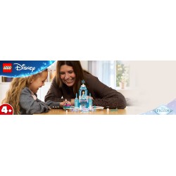 LEGO 43281 Disney Princess Castello di ghiaccio di Elsa e avventura sulla neve