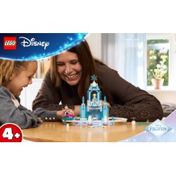 LEGO 43281 Disney Princess Castello di ghiaccio di Elsa e avventura sulla neve