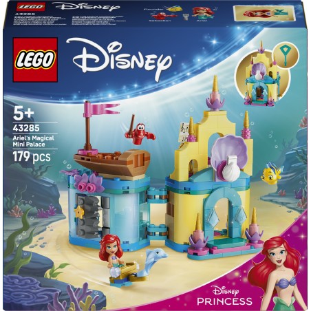 LEGO 43285 Disney Princess Il magico Mini-palazzo di Ariel