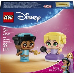 LEGO 43303 Disney Princess Mini-Jasmine e Mini-Rapunzel